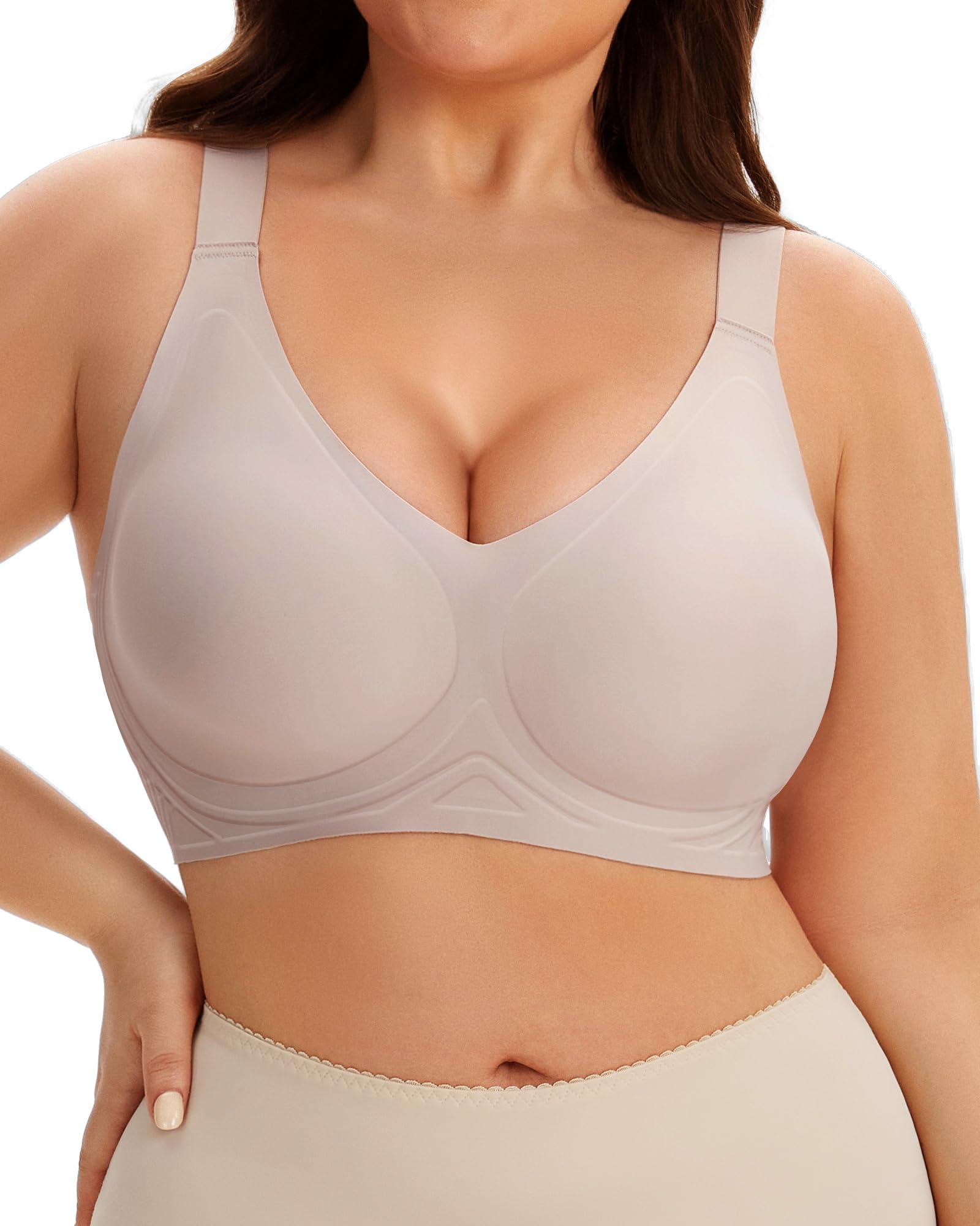 Women Seamless Jelly Bras Push Up