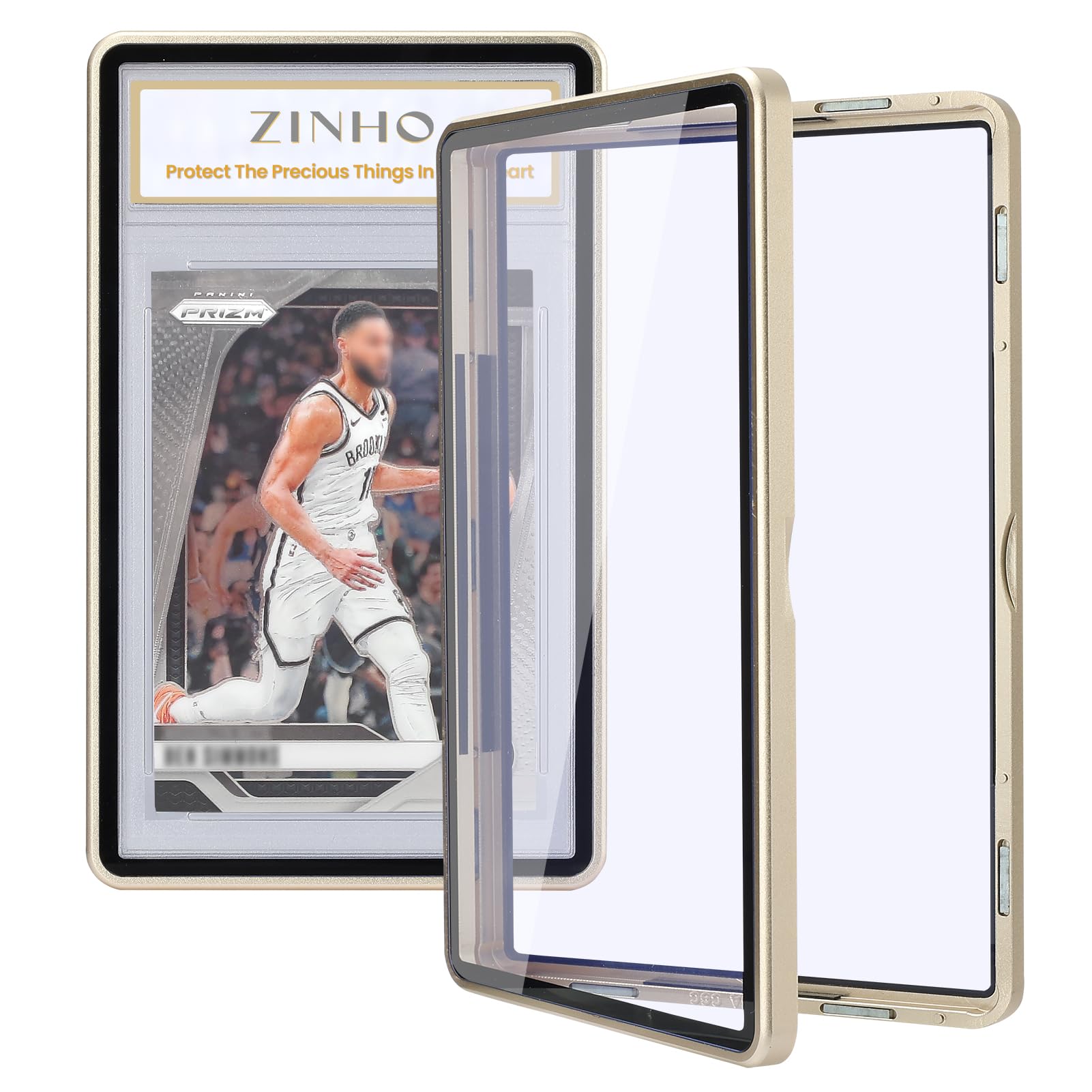 Amazon.com: ZINHO Graded Card Case Magnetic Aluminum Alloy Slab