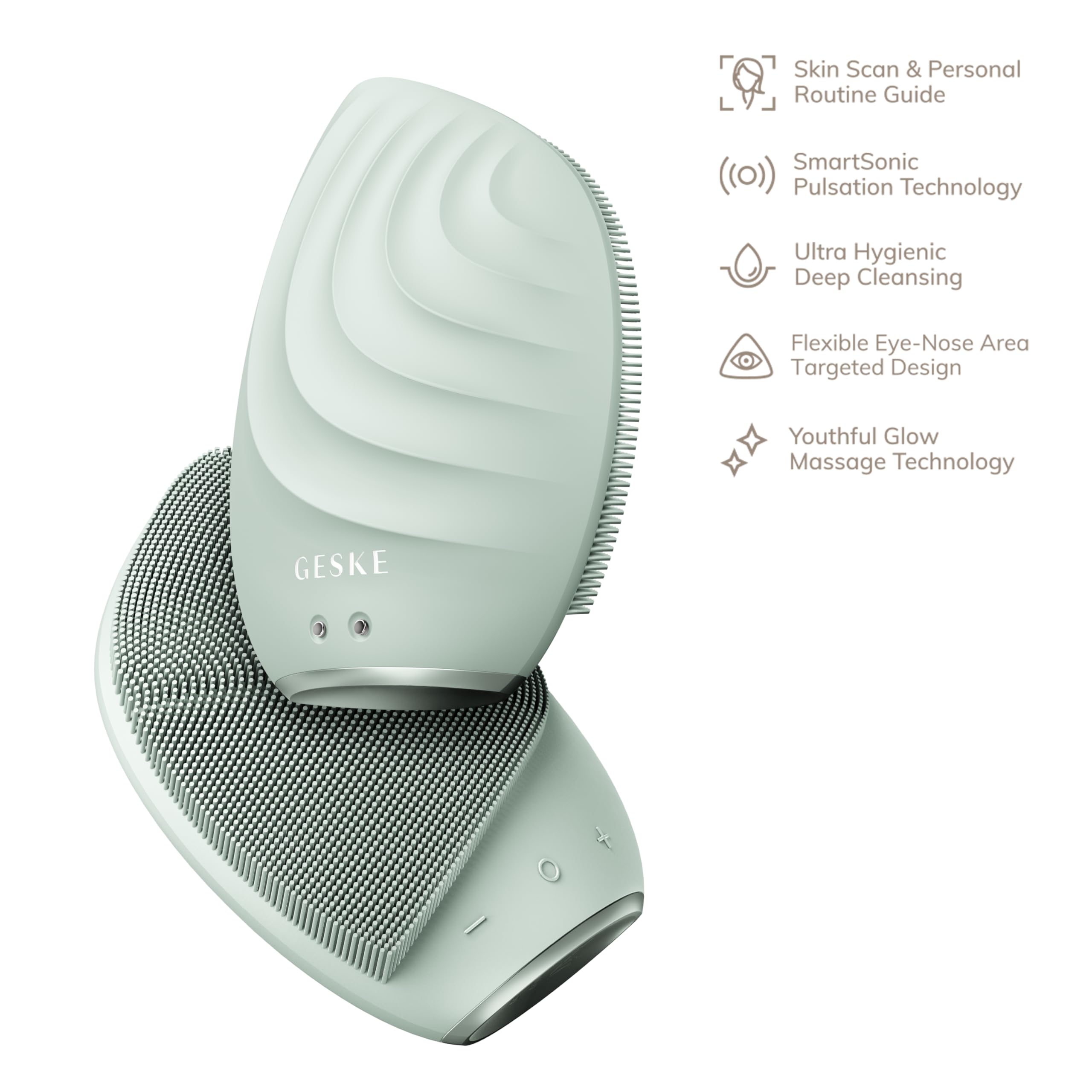 GESKE Sonic Facial Brush 5 in 1 inkl. Facial Cleanser