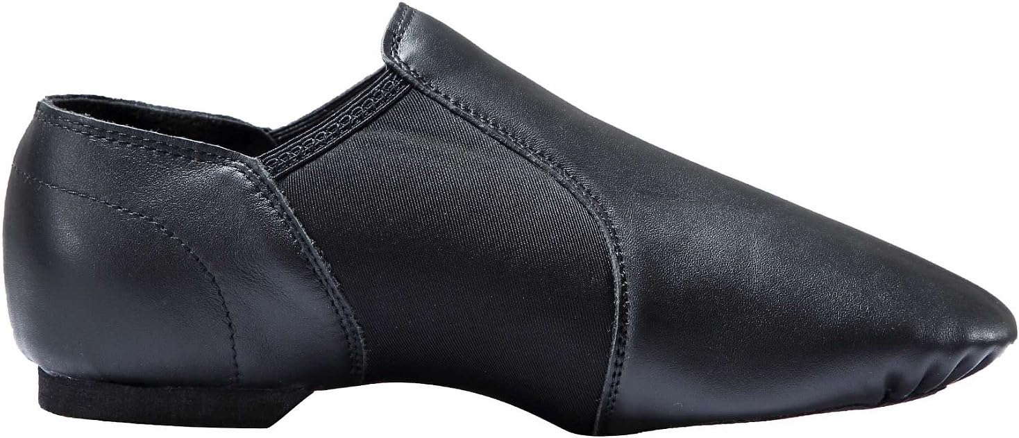 Dynadans Leather Upper Slip-on Jazz Shoe for Girls and Boys (Big Kid/Little Kid/Toddler)