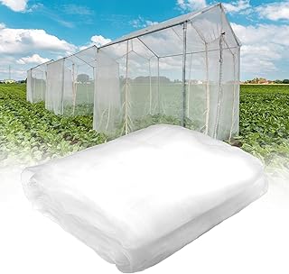 Insektenschutznetz, Pflanzenschutznetz Feinmaschig, Insektennetz 2,5x10m, Gemüsenetz, Gemüseschutznetz für Pflanzen Gemüse Obst Blumen Gewächshaus Gartennetz