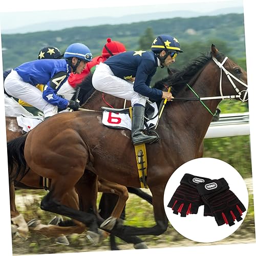 Miniatura 5 de INOOMP 1 Cycling Gloves Fingerless Gloves Motorcycle Gloves Up Gloves Fitness Gloves Exercise Gloves Fitnesss