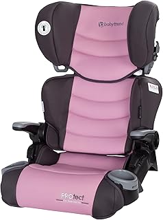 Baby Trend Protect 2-in-1 Folding Booster Seat, Dash Rose