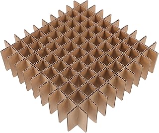 18Pcs Moving Box Glasses Divider Kits for Moving Wine Glassware Dish Packing Cardboard Dividers for Boxes Kitchen Movable Boxes (Box Not Included)