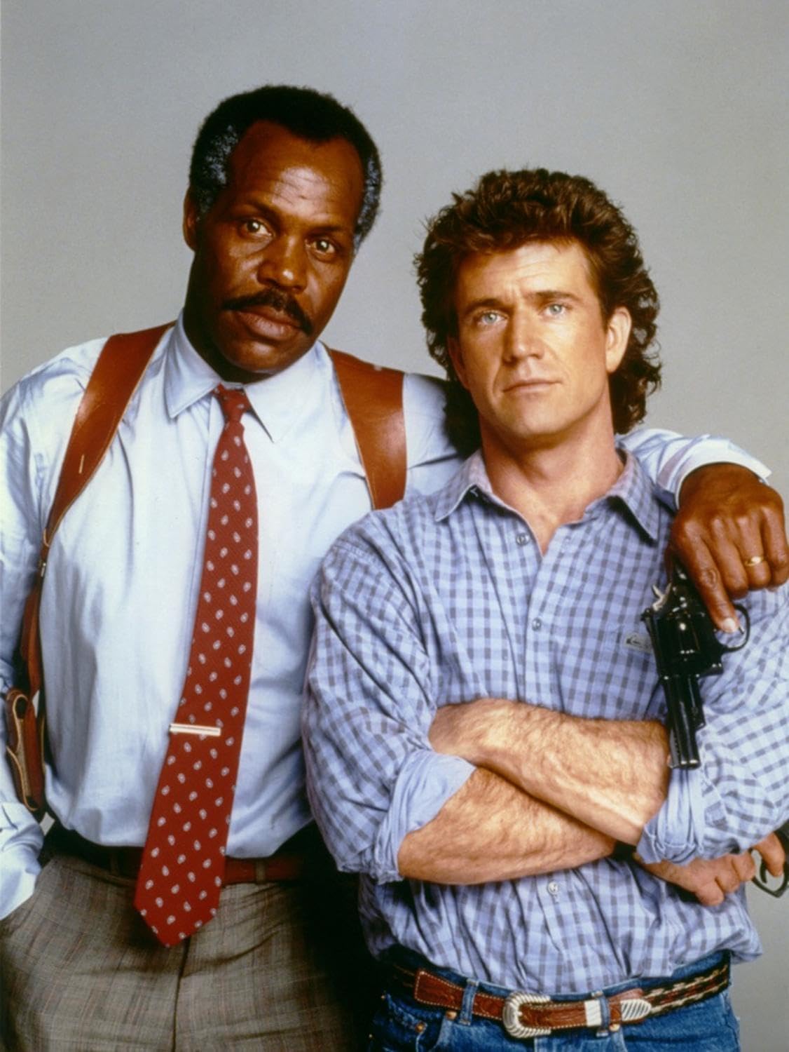 ART.COM Wall Photo LETHAL WEAPON, 1987 directed by RICHARD DONNER Danny Glover and Mel Gibson (photo), 18" x 24"