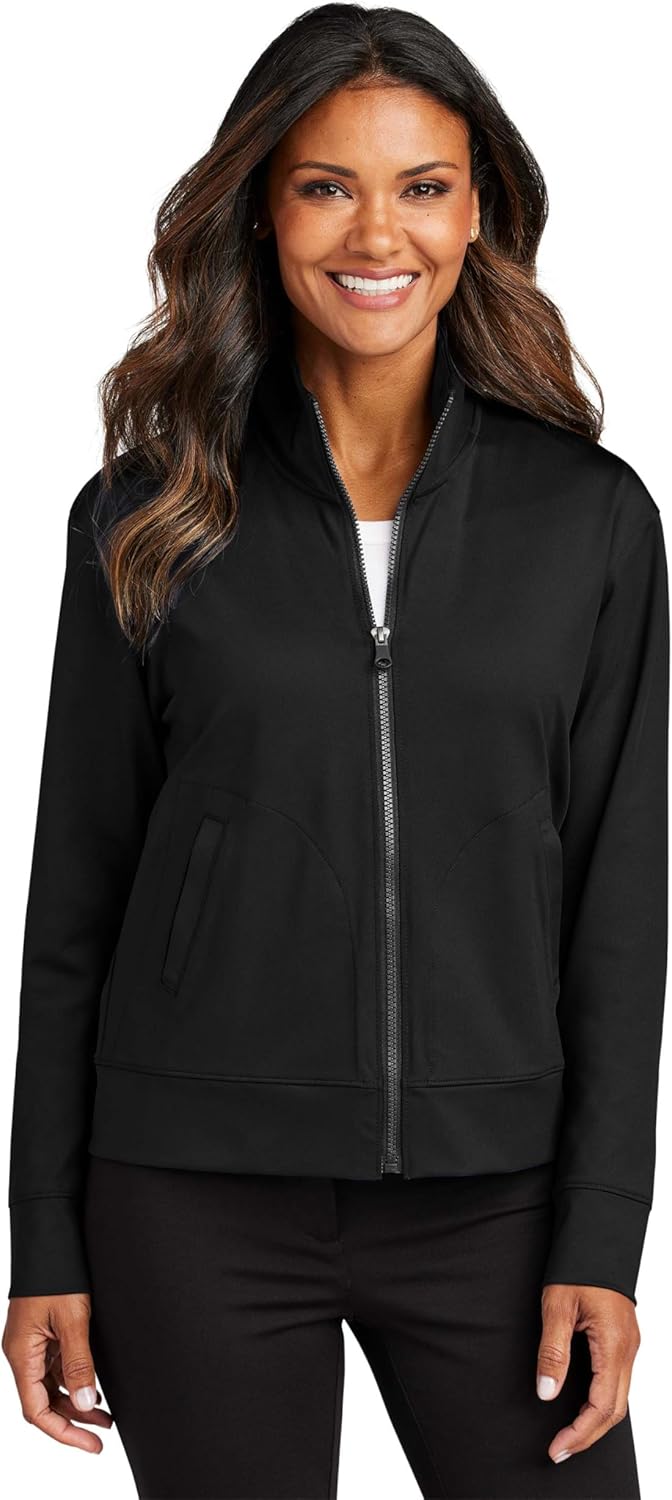 Port Authority Ladies C-FREE Double Knit Full-Zip