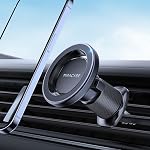 Miracase for MagSafe Car Mount【Won’t Block Vent &20 Strongest Magnets】 Magnetic Phone Holder for Car Phone Holder Mount Dash for Car Accessories for Women Men for iPhone 17 Pro Max Air 16 15 14 13 12