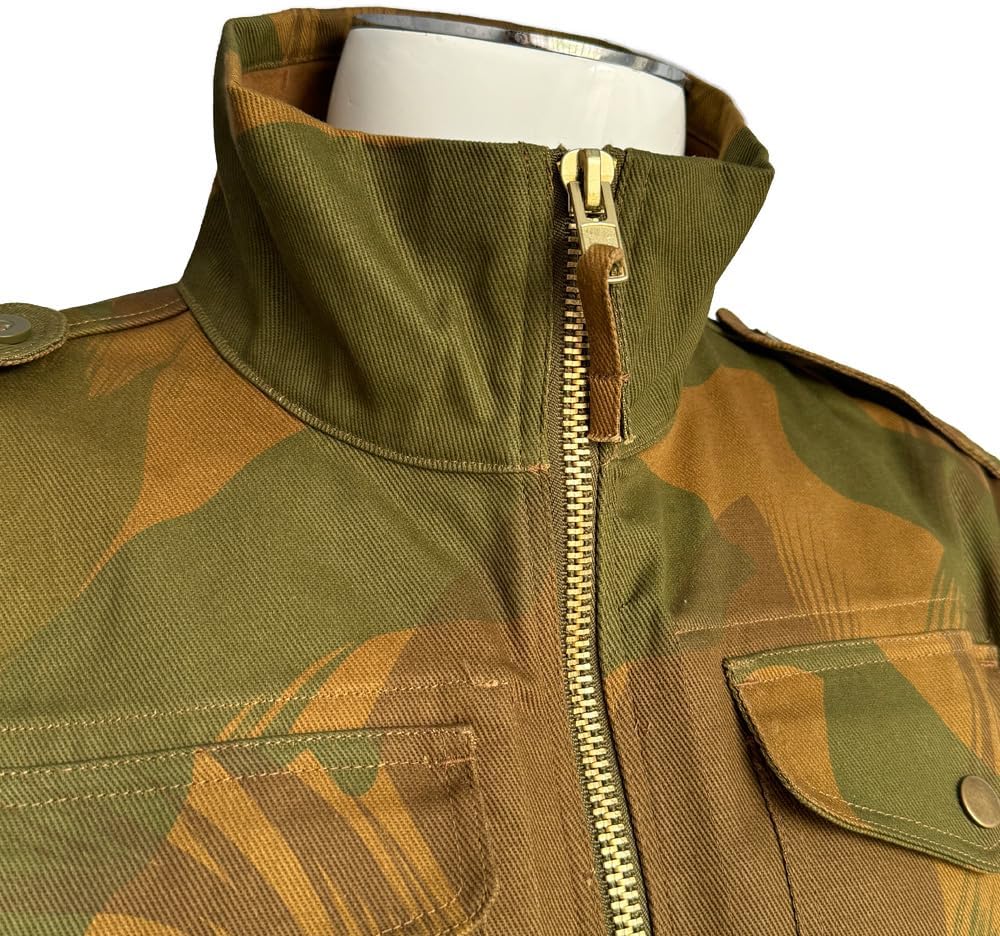 WW2 Denison Smocks Jacket Vintage British Camo Airborne Coat Remake WWII UK Field Uniform