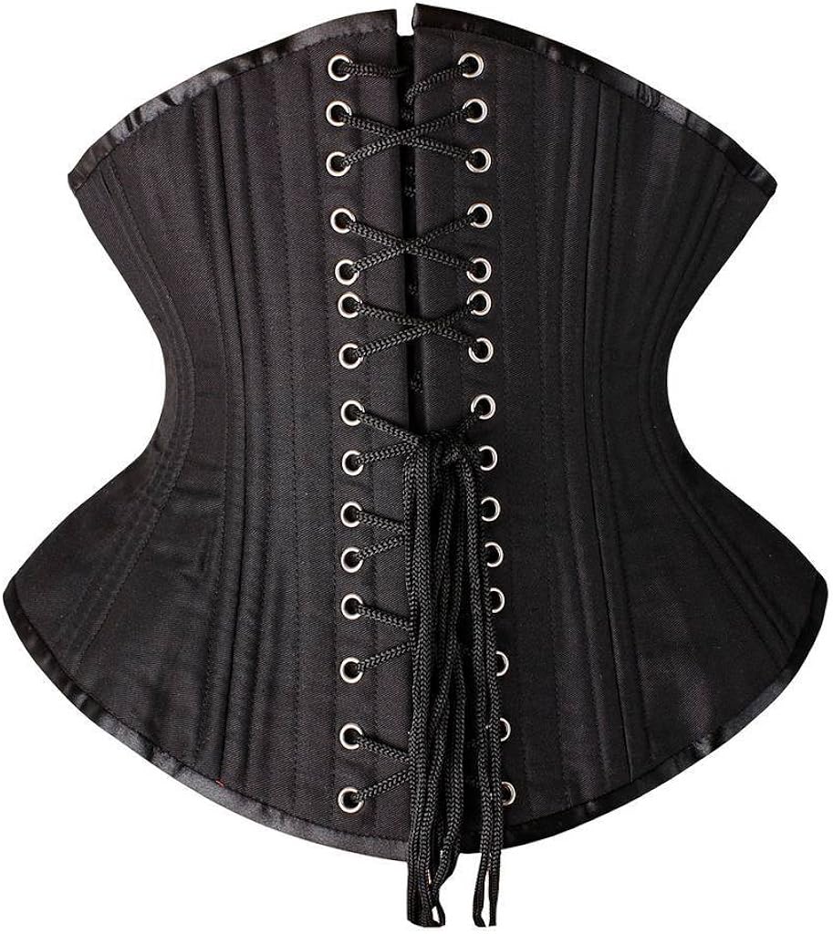 Shaperx Women S Heavy Duty Corset Double Steel Boned Waist Trainer Corsets Underbust Body Shaper At Amazon Women S Clothing Store