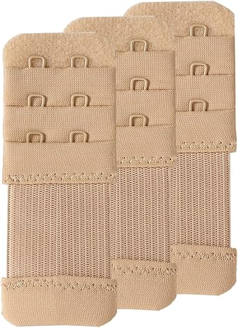 SAMGU Womens Bra Extenders 2 Hook/3 Hook/4 Hook/5 Hook/6 Hook Soft Stretchy