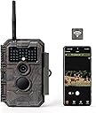 GardePro E6 WiFi Trail Camera (Non-Cellular), Stable WiFi with External Antenna, On-Site App Viewing, 64MP 1296P HD, No-Glow Night Vision, Motion Activated Waterproof Game Camera