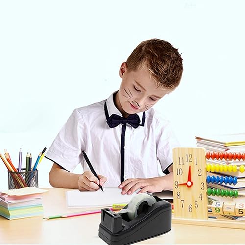 Miniatura 5 de Cinta transparente, cinta transparente de repuesto, rasgado a mano, rollos de cinta para dispensador, 24 rollos x 900 pulgadas