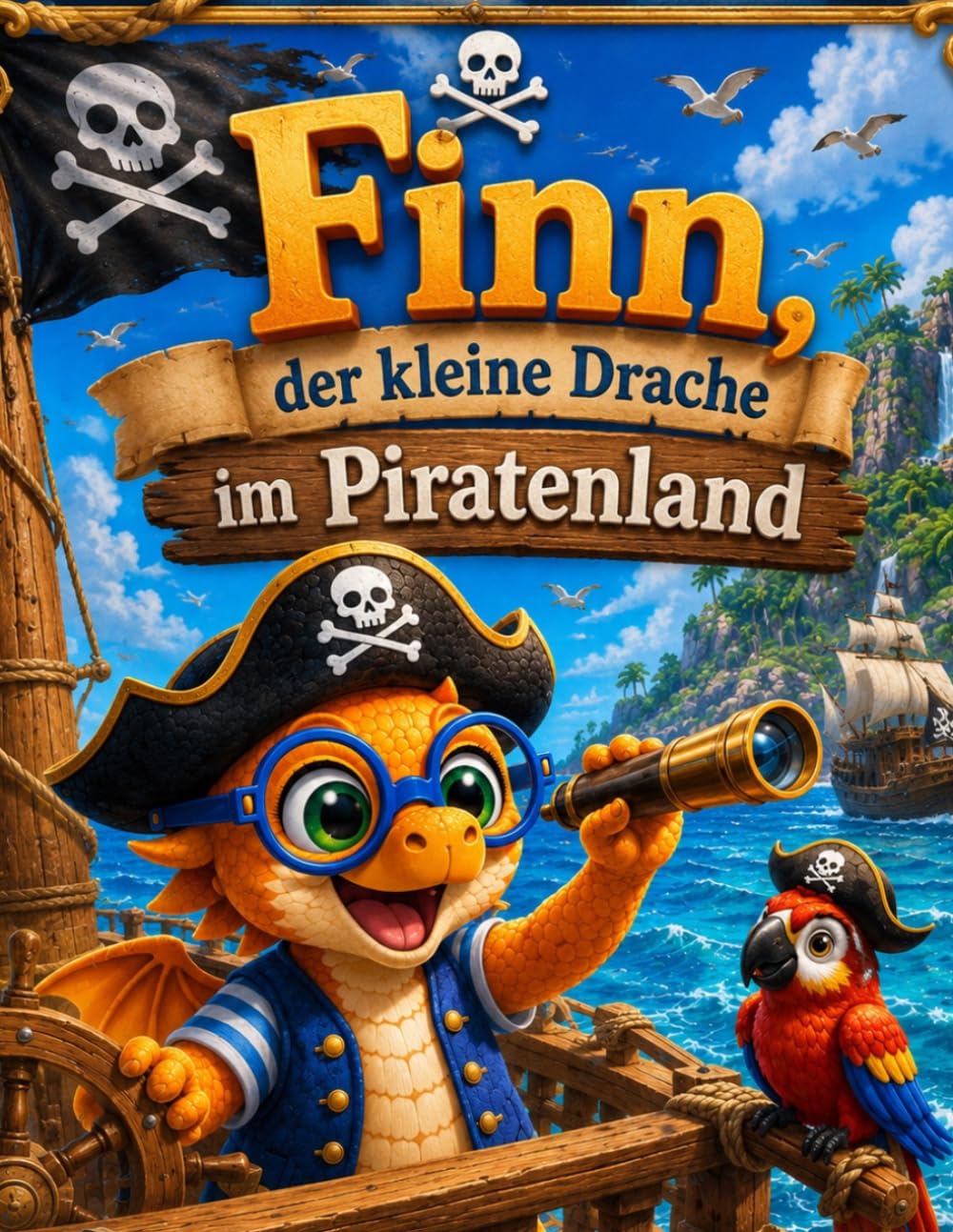 Finn, der kleine Drache im Piratenland