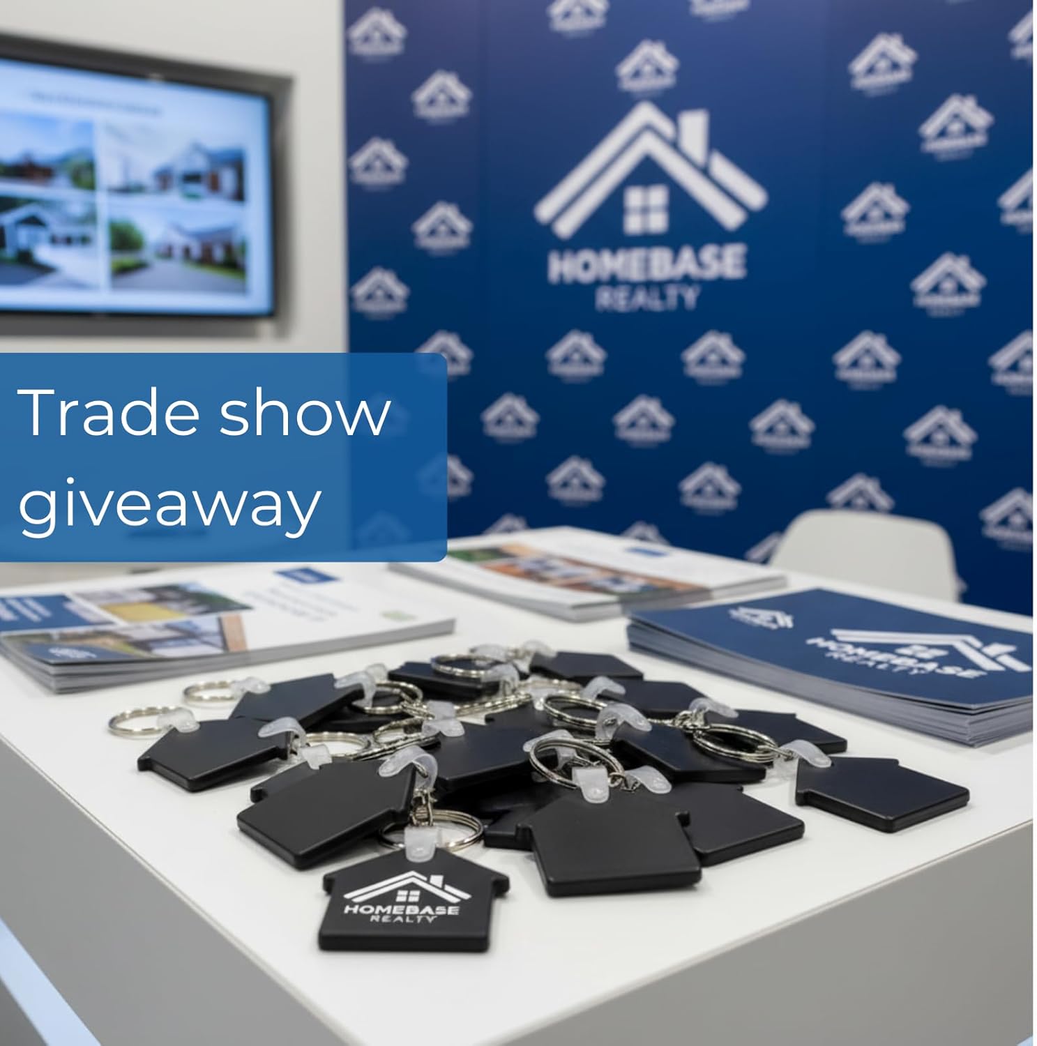 Relten Custom Keychains Bulk, Personalized Logo Keychains, Custom Key Tags with Logo Bulk for Business, Soft PVC Keychain