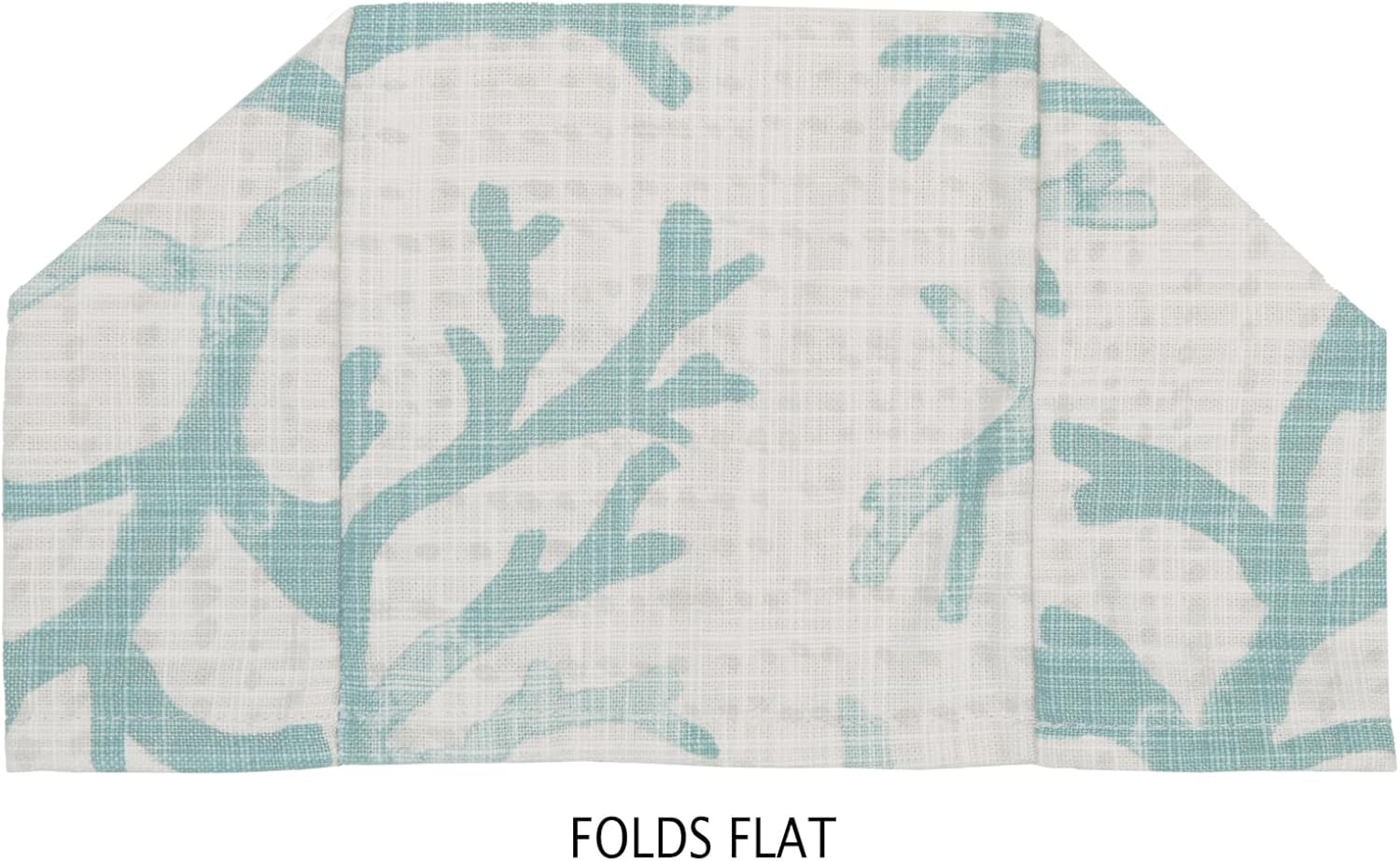 Fabric Tissue Box Cover, Tissue Holder Slipcover Slips Over Cardboard Tissue Box, Bedroom Décor Ideas Bathroom Accessories Coastal Décor Light Blue - Image 3