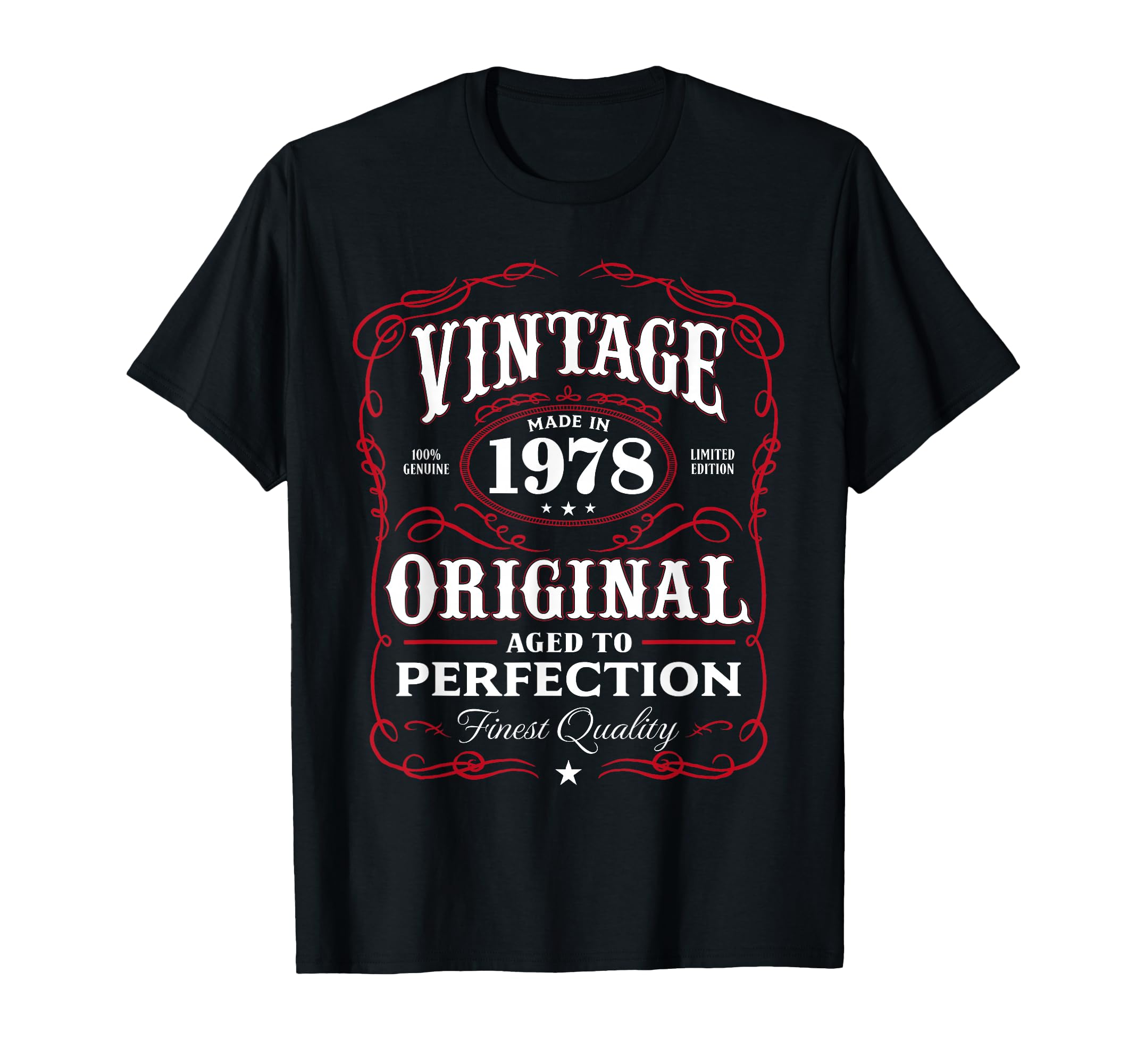 Vintage Made In 1978 T-Shirt 40th Birthday Gift T-Shirt