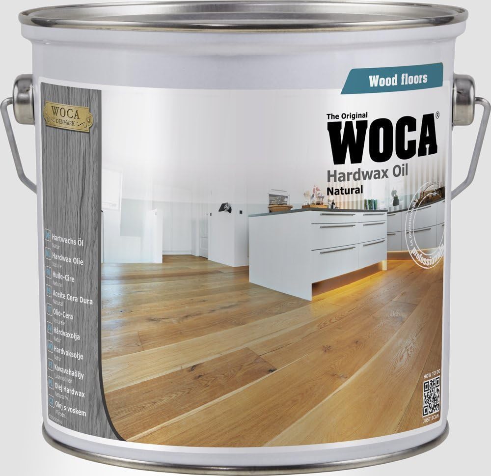 Woca Hard Wax Oil / Hardwax Oil - Natural - 2.5 Litre