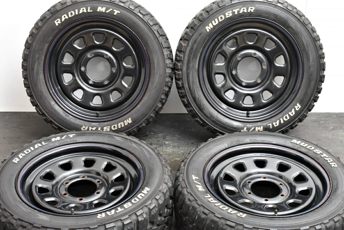 Amazon | 中古 タイヤホイール 4本セット 17インチ 7J +38 215/60R17C  