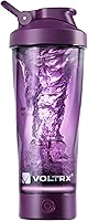 Vista 19 de VOLTRX Botella eléctrica para mezclar batidos con proteínas Negro
