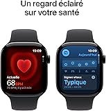 Apple Watch Series 11 [GPS 46mm] Smart Watch with Obsidian Case and Black Sport Band, Sleep Score, Activity Tracker, Health Tracker, Screen Always On - 4