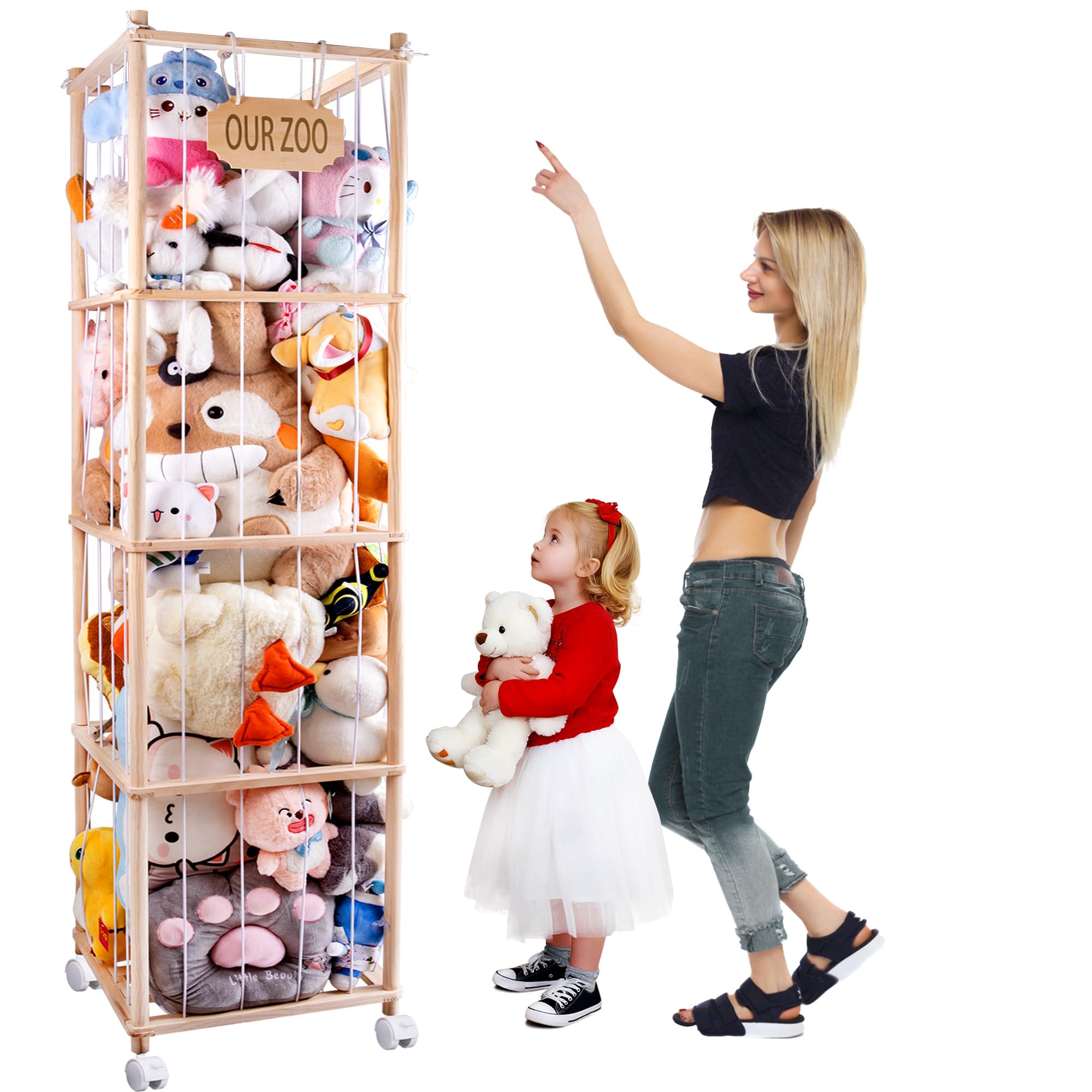 Amazon.com: GRETJOB Extra Large Stuffed Animal Storage Organizer