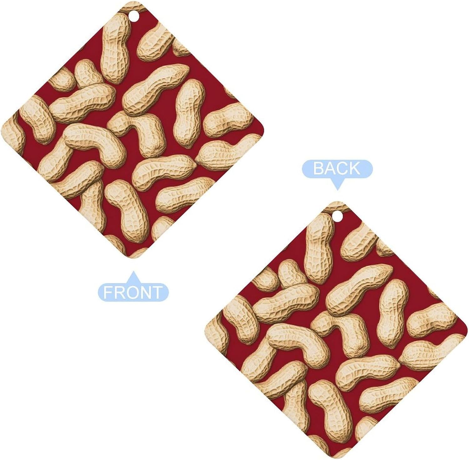 Nuts Car Air Freshener Hanging Car Scent Cards Decor Interior Accessories