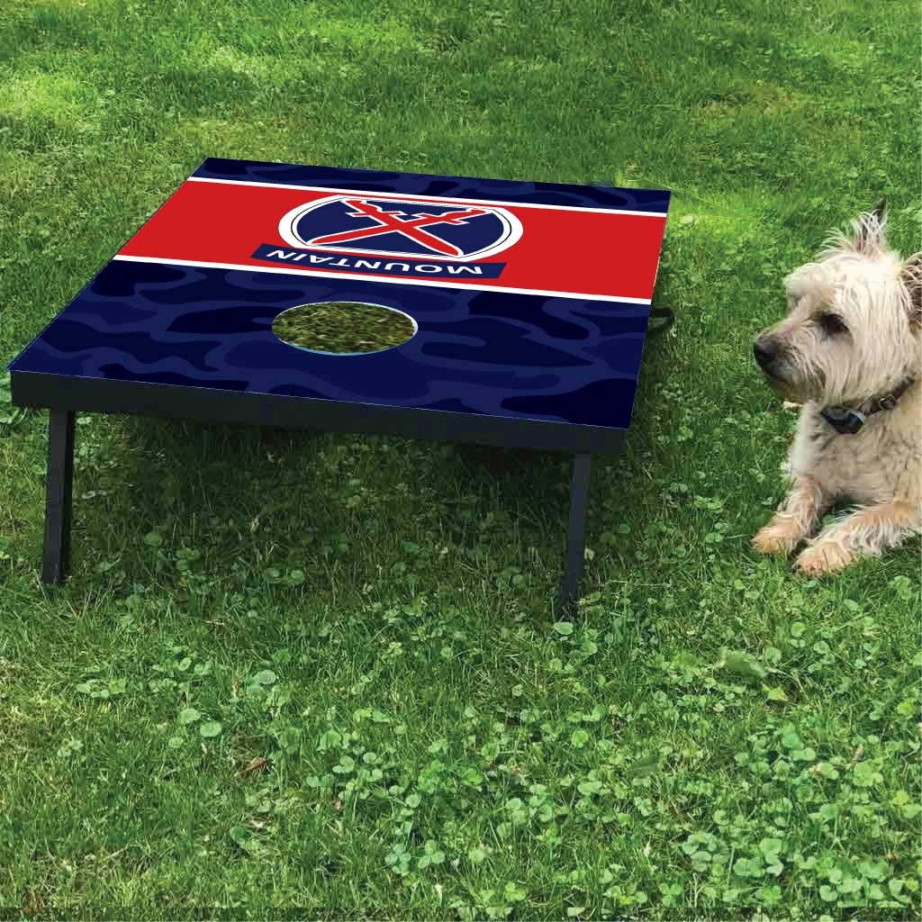 Skin Decal Vinyl Wrap for Cornhole Outdoor Board Game Bag Toss (2 x Pcs. Skins only) / Colorful Skull 1