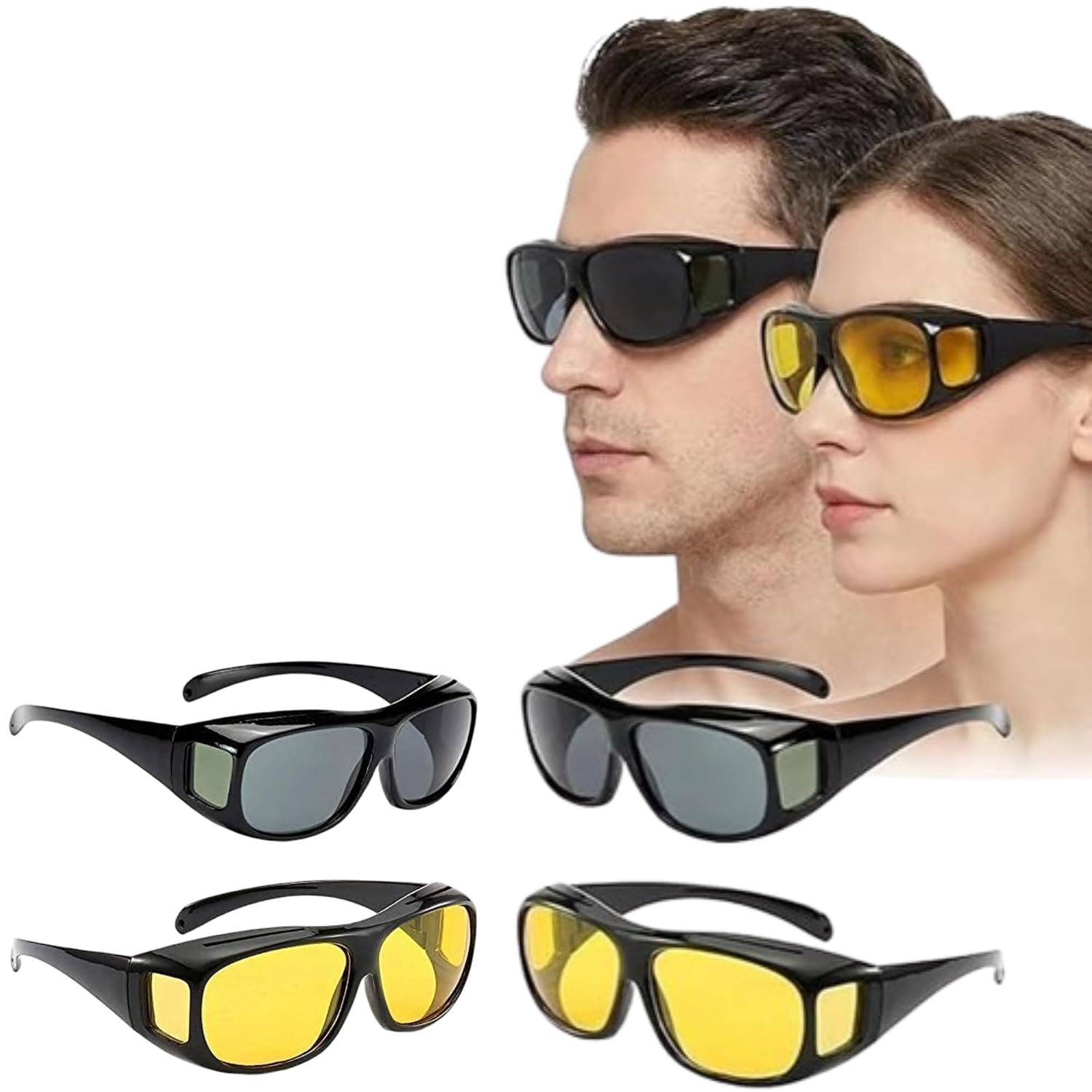 Havinza Day Night Driving Glasses Polarized Anti Glare Lenses UV400 Protection HD Vision Goggles for Car Bike Cycling Outd... - Review, Price and Buying Guide