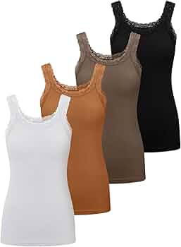 トップス S lace layered camisole THEREDTHREAD】S lace layered camisole