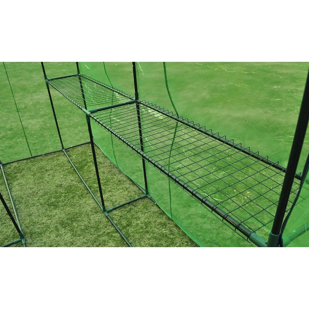 Szklarnia, szklarnia, z możliwością wchodzenia, szklarnia, namiot na pomidory, szklarnia z drzwiami do zwijania, inspekt, szklarnia pomidorowa, warzywa, kwiaty, owoce, ogród, stal, XL