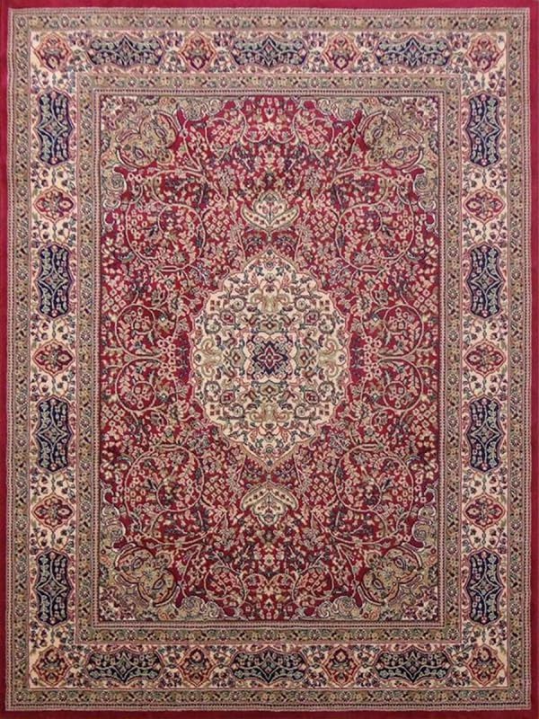 Kashmiri Traditional Persian Design Rectangular Carpet for Your Living Room and Bedroom and for Hall 3 x 5 Feet Color-Red-image-46