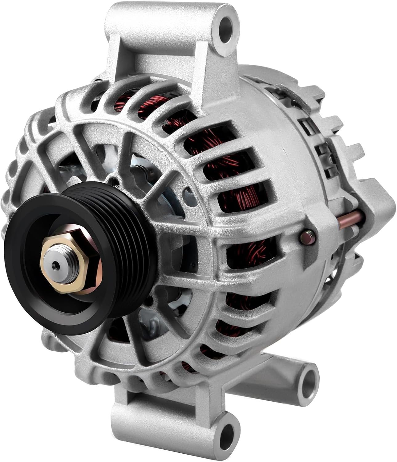 SCITOO Alternator Fit for Ford Escape for Mazda for Tribute 3.0L 01 02 03 04-12V 110Amp CW 6-Groove Pulley, Replace OE 8259 1L8U10300CD 1L8U10300CE 1L8U10300DD AJ03-18-300A AJ03-18-300B