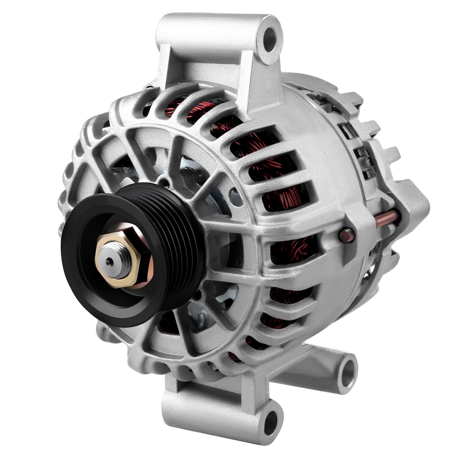 Photo 1 of SCITOO Alternator Fit for Ford Escape for Mazda for Tribute 3.0L 01 02 03 04-12V 110Amp CW 6-Groove Pulley, Replace OE 8259 1L8U10300CD 1L8U10300CE 1L8U10300DD AJ03-18-300A AJ03-18-300B
