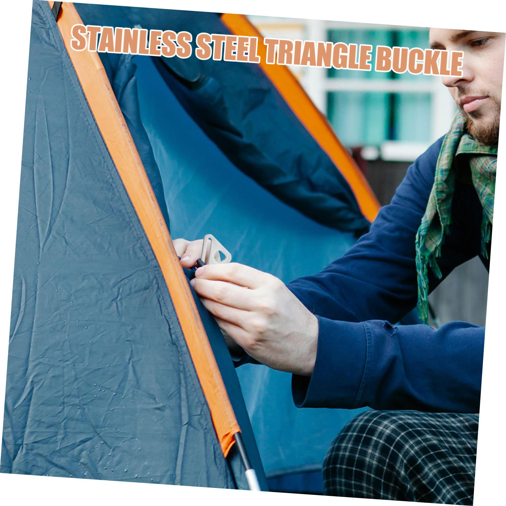 BESPORTBLE 3pezzi Regolatori di Tensione per Corde di di Accessori Multiuso per Outdoor Escursionismo e Campeggio Design per Knotting Efficiente
