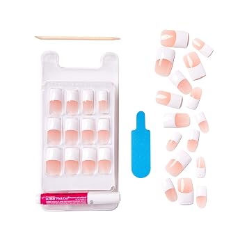 Kiss Salon Acrylic French Kit Back Talk Long