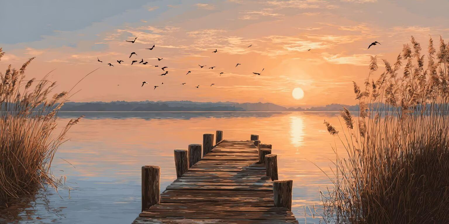 Pintar por Numeros Adultos, El Atardecer De Los Arrozales, 70x90cm 7JGWX-82
