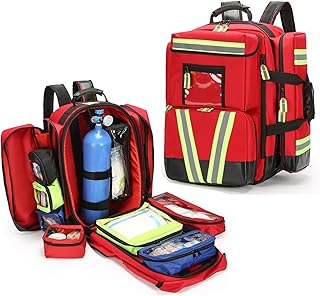 Erste-Hilfe-Rucksack – Notfall-Rucksack für Camping, Wandern, Trekking, Heimgesundheit und Ersthelfer