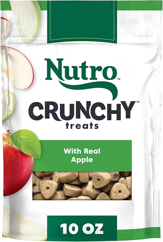 Nutro Crunchy Petisco Crocante para Cães com Maçã de Verdade, 283 g