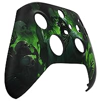 Vista 4 de eXtremeRate Carcasa personalizada para controlador Xbox Series X y S – Revitaliza tu controlador – Accesorios de repuesto de cubierta Dark Carnival