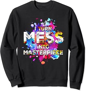 Acrylic paint pouring fluid art Sweatshirt