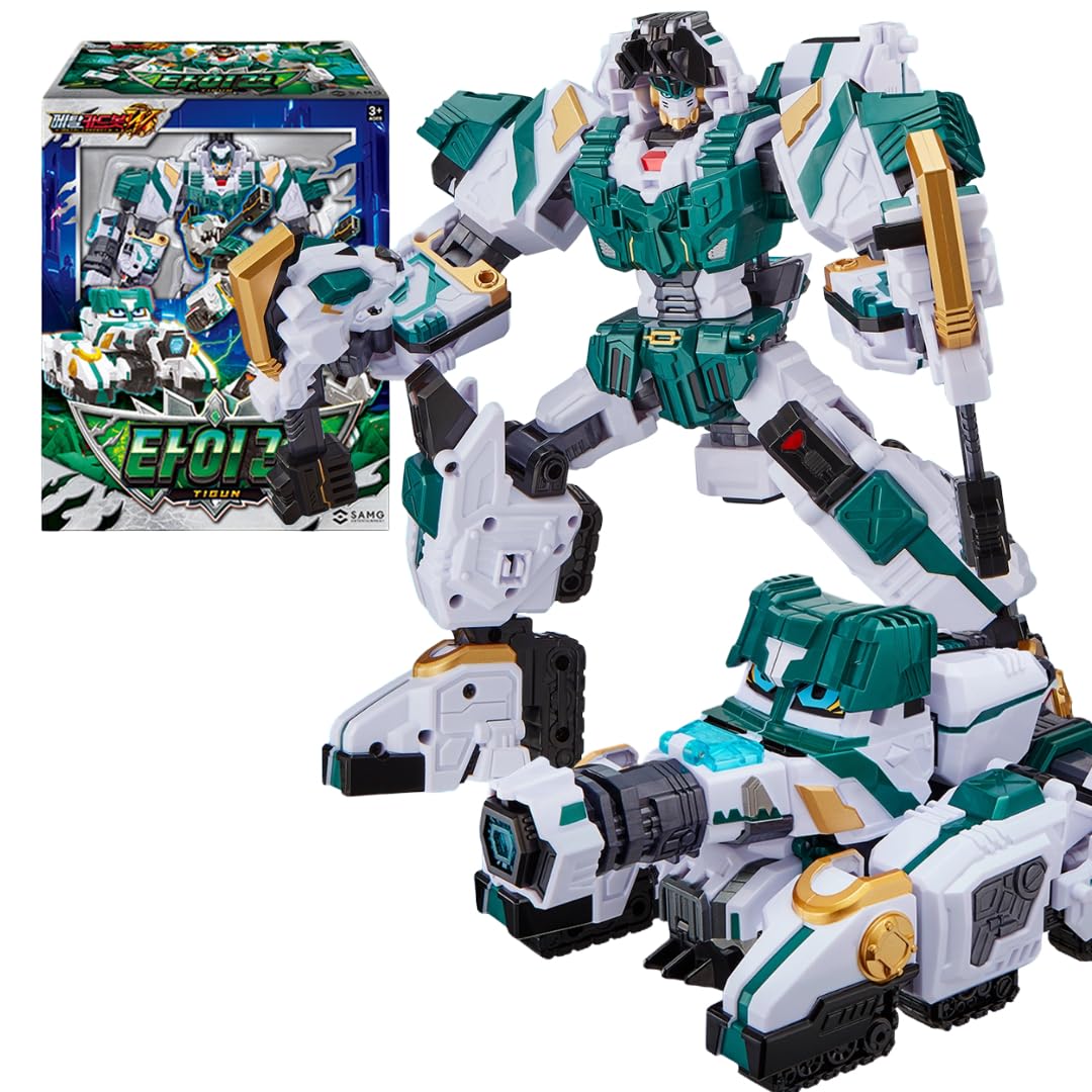 Amazon | SAMG メタルカードボットW ティガン 変形ロボット タンク
