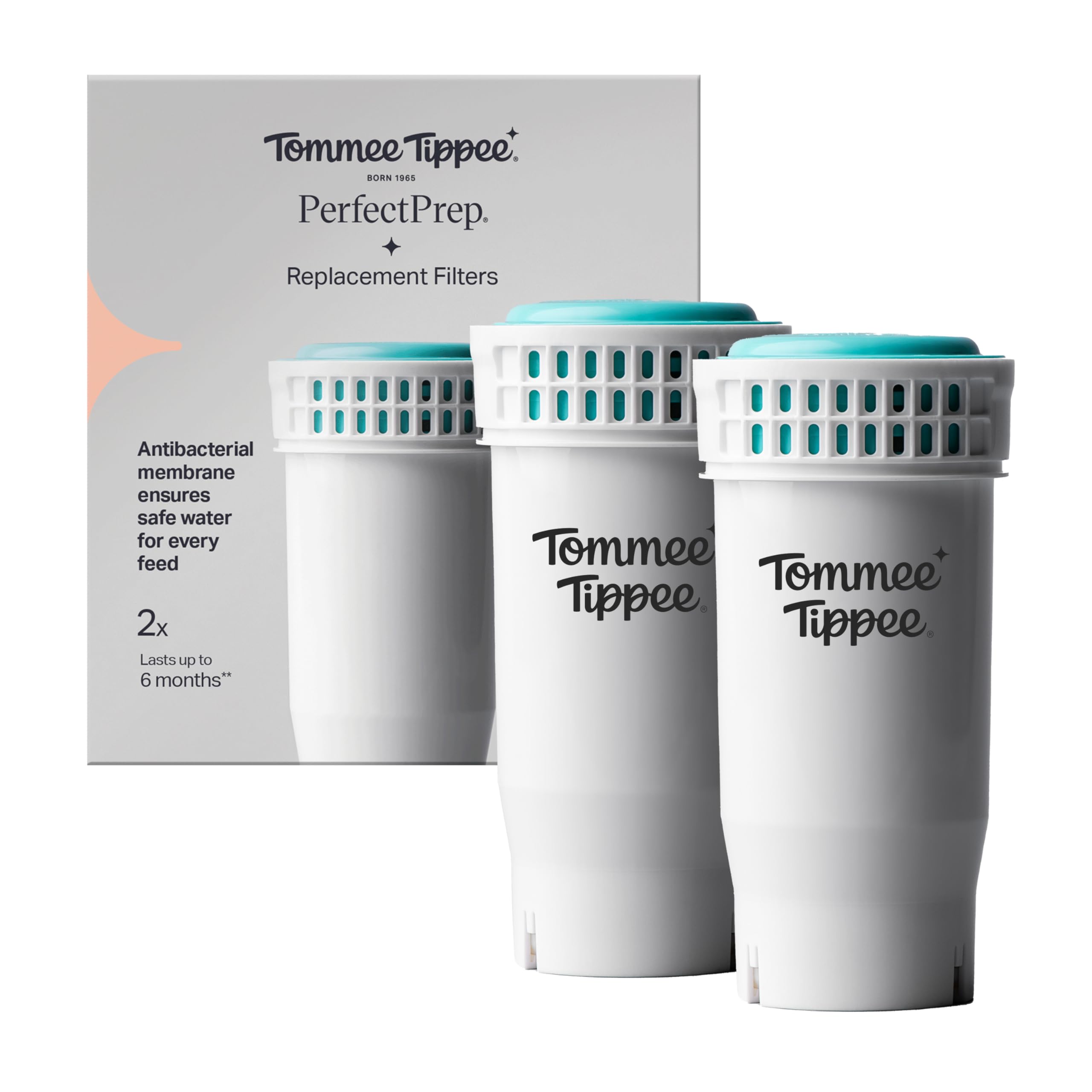 Tommee Tippee Replacement Filter For Perfect Prep Baby Bottle Machines Pack Of 2