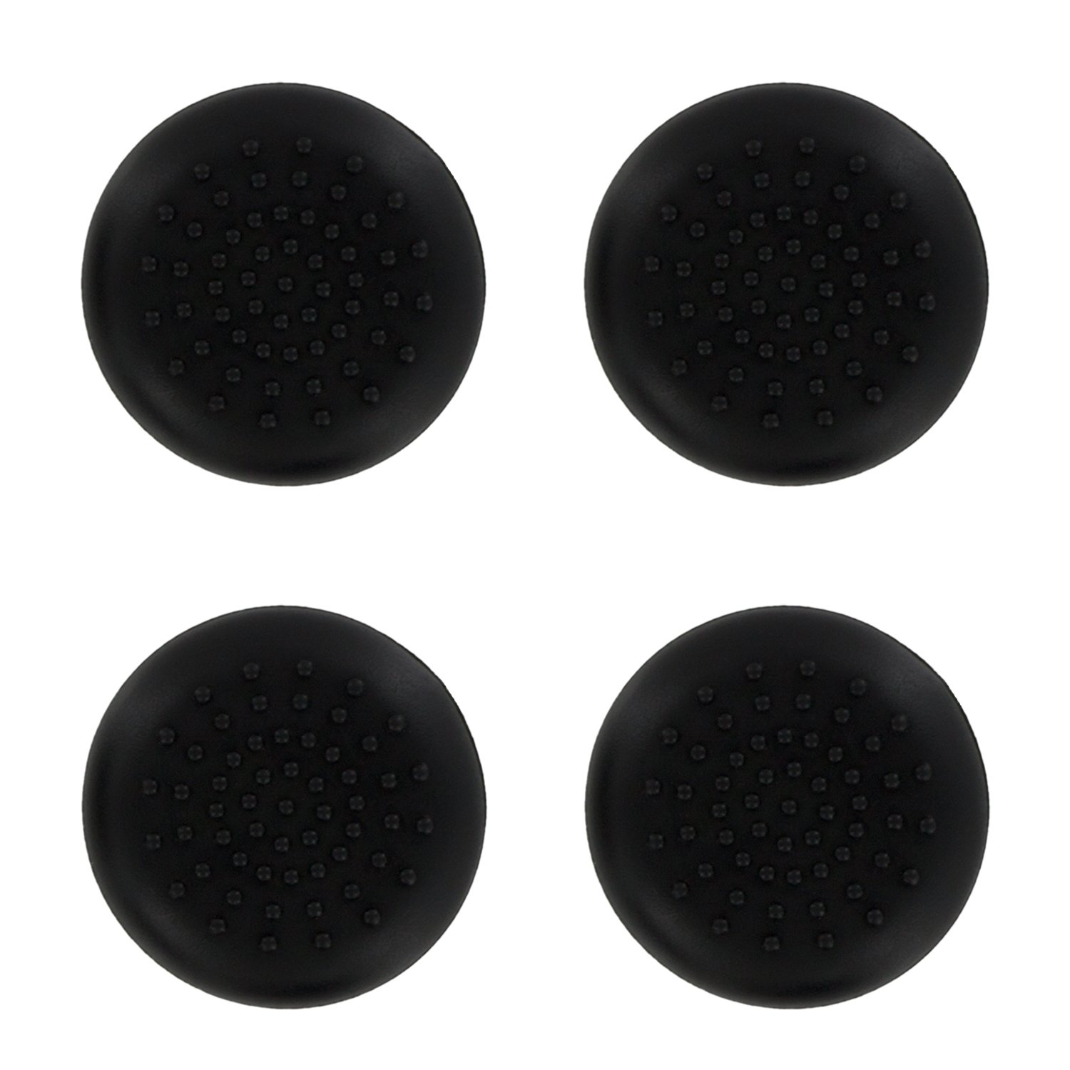 Thumb grips for Sony PS4 controllers TPU protective analogue stick caps – 4 pack black | ZedLabz