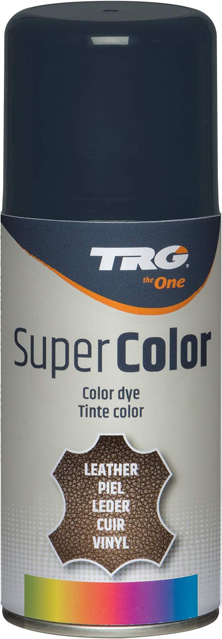 TRG The One Super Color, Spray Dye for Leather Shoes, 327 Navy Blue, 150 ml