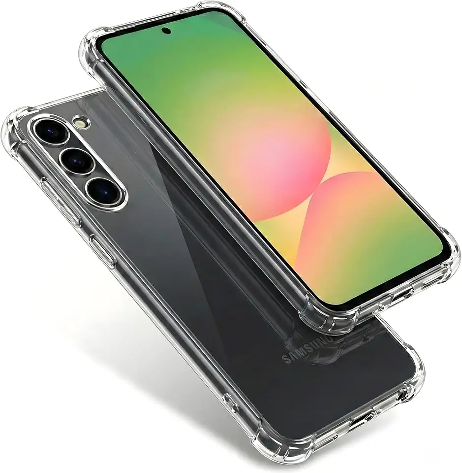 Capa para Samsung [Galaxy A56] Capinha Ultra Slim Premium com [Proteção da Câmera] Case Transparente Resistente com TPU Reforçada, Anti Impacto, Anti Riscos e Leve
