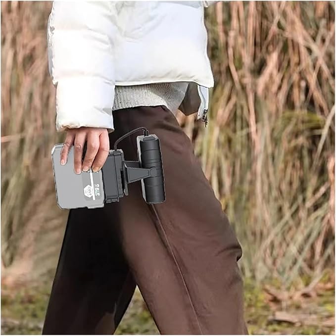 Calefactor Eléctrico Portátil 2 en 1 con Función Ventilador y Desempañador miniatura 2