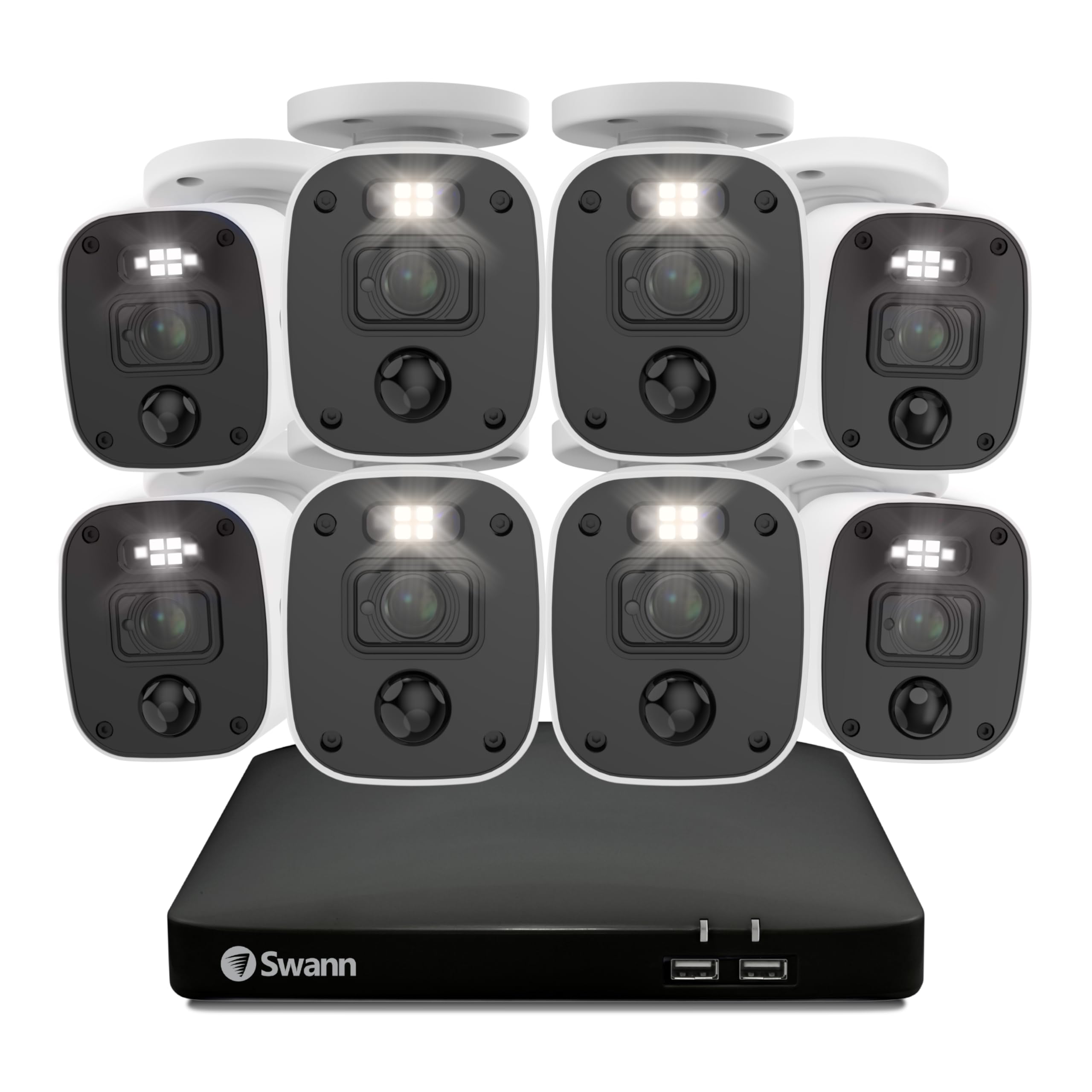 Amazon.com : Swann Home Wired DVR 4K Security Camera System, 8