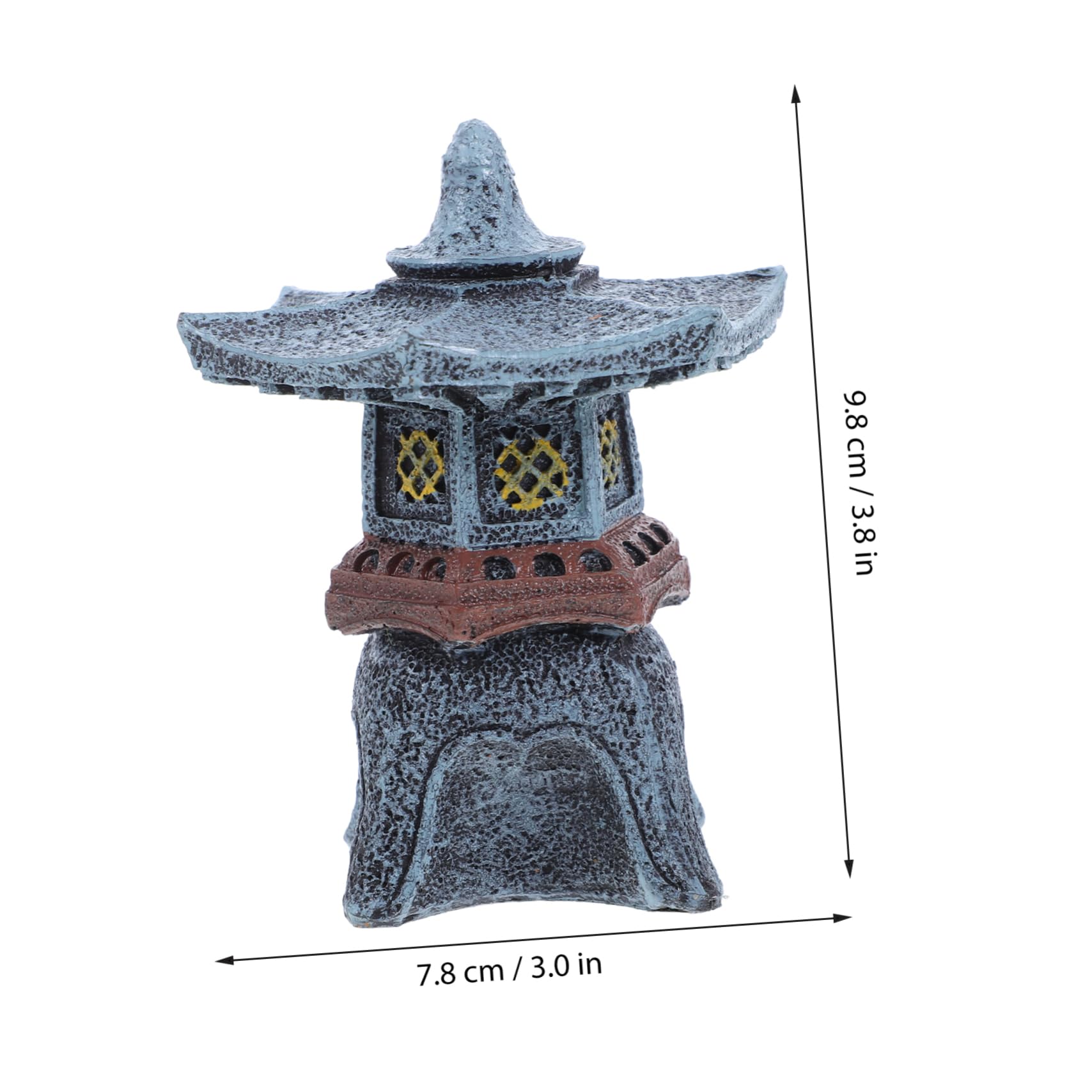 Mini Stone Lantern Tower Garden Statue