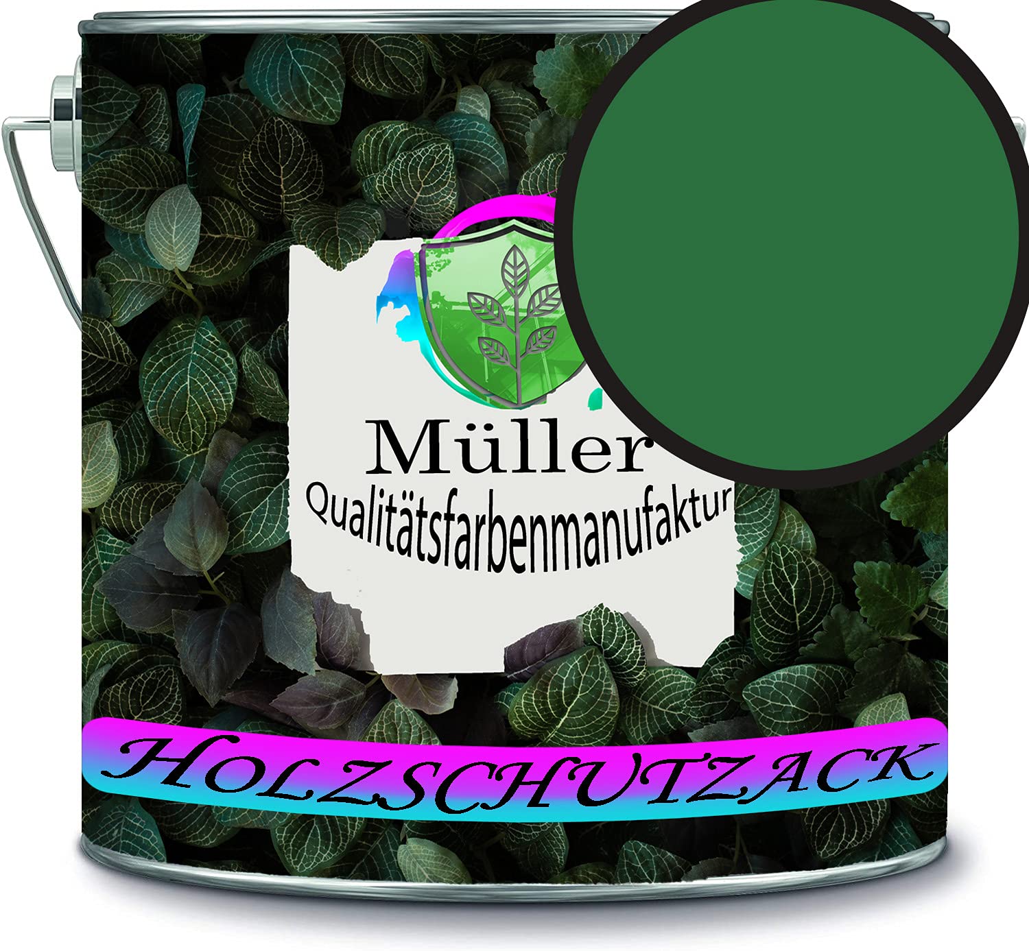 Vernis bois RAL 6001 Müller Quality hydrofuge durable extérieur