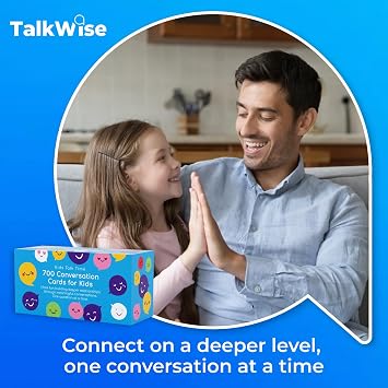700 Conversation Cards for Kids, Fun Kids Conversation Starter Cards